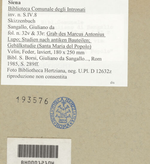 Rückseite von bh193576_recto