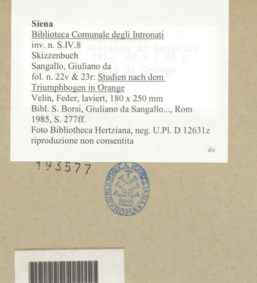 Rückseite von bh193577_recto