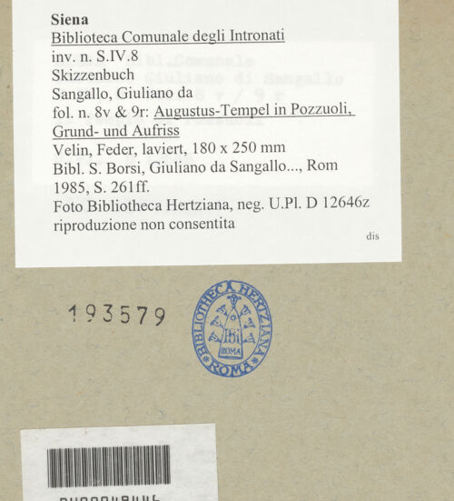 Rückseite von bh193579_recto