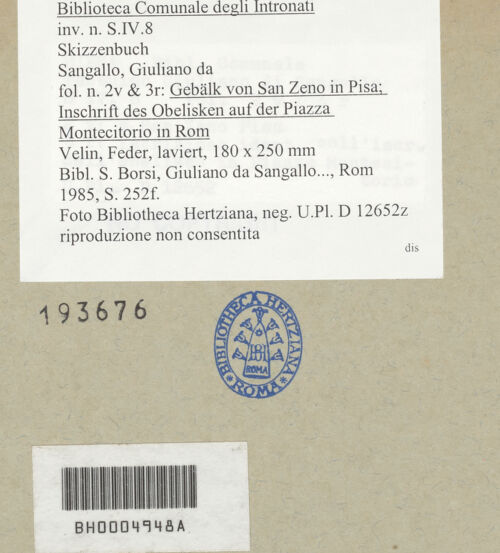 Rückseite von bh193676_recto