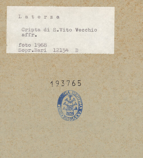 Rückseite von bh193765_recto