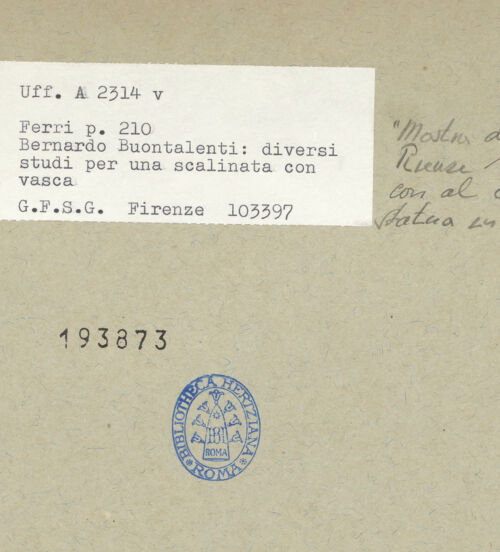 Rückseite von bh193873_recto