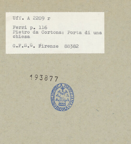 Rückseite von bh193877_recto