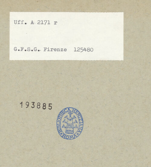 Rückseite von bh193885_recto