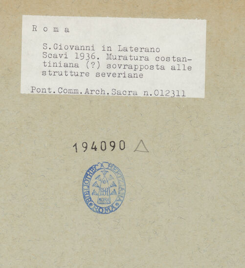 Rückseite von bh194090_recto