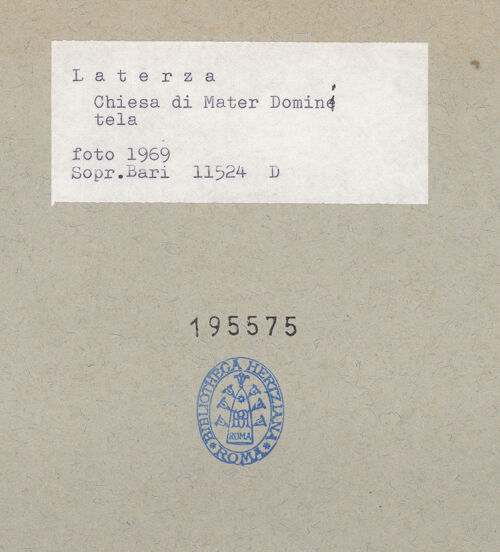 Rückseite von bh195575_recto