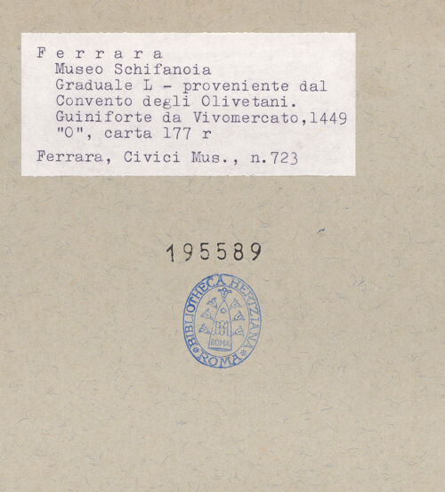 Rückseite von bh195589_recto