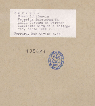 Rückseite von bh195621_recto