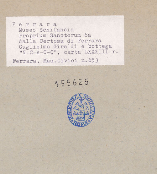 Rückseite von bh195625_recto