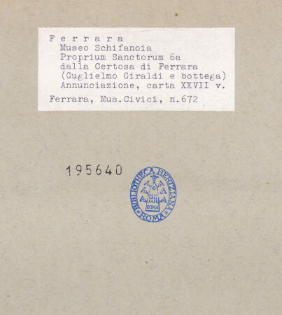 Rückseite von bh195640_recto