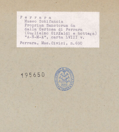 Rückseite von bh195650_recto