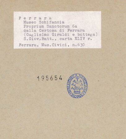 Rückseite von bh195654_recto