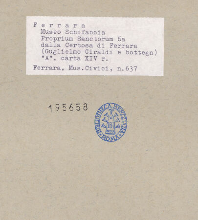 Rückseite von bh195658_recto