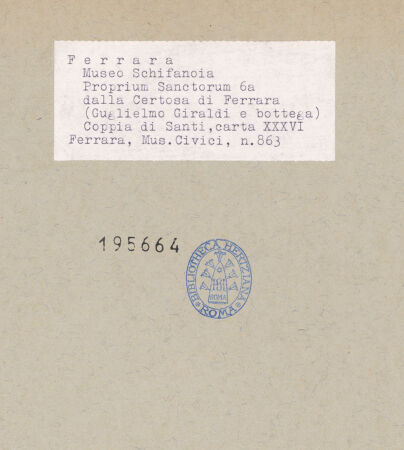 Rückseite von bh195664_recto