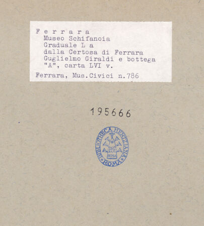 Rückseite von bh195666_recto