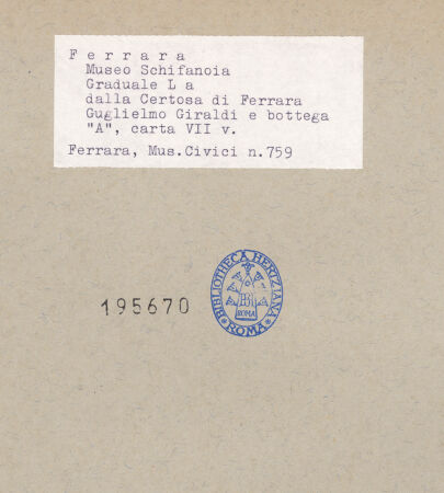 Rückseite von bh195670_recto