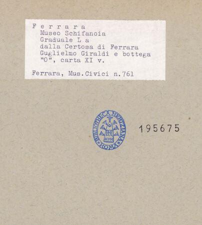 Rückseite von bh195675_recto