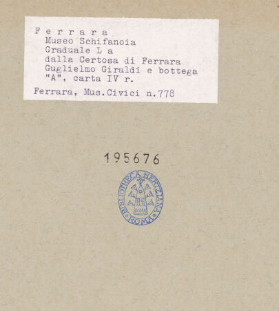 Rückseite von bh195676_recto