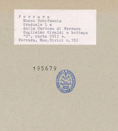 Rückseite von bh195679_recto