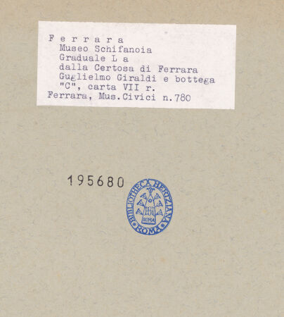 Rückseite von bh195680_recto