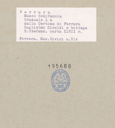 Rückseite von bh195688_recto