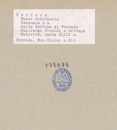 Rückseite von bh195695_recto