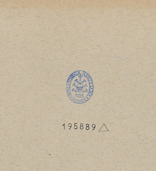 Rückseite von Alinari [https://www.deutsche-digitale-bibliothek.de/content/lizenzen/rv-ez/] Verehrung - Frontalansicht, bh195889_recto. Foto.