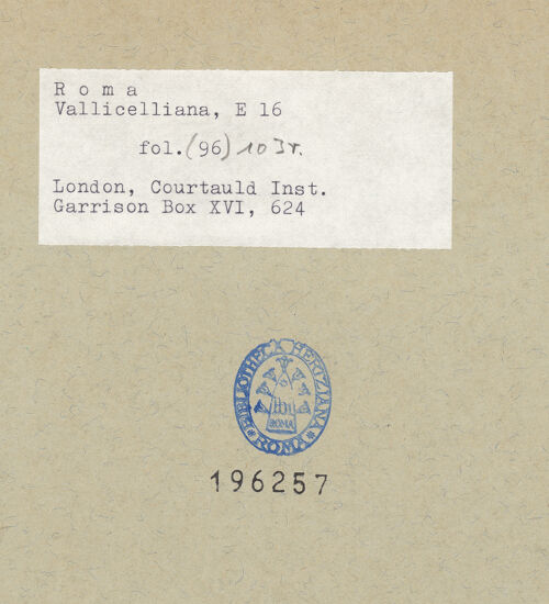 Rückseite von bh196257_recto