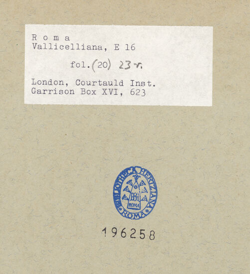 Rückseite von bh196258_recto