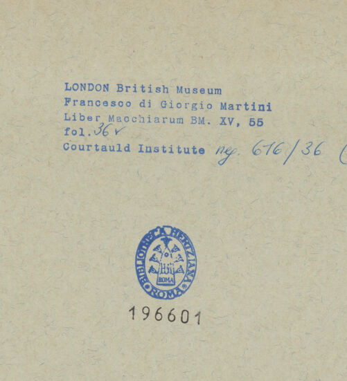 Rückseite von bh196601_recto