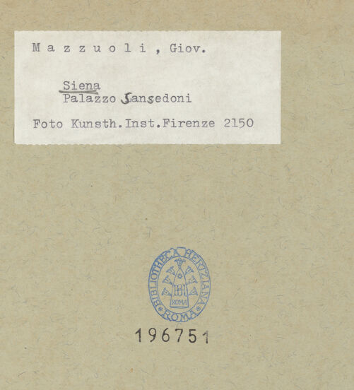 Rückseite von bh196751_recto