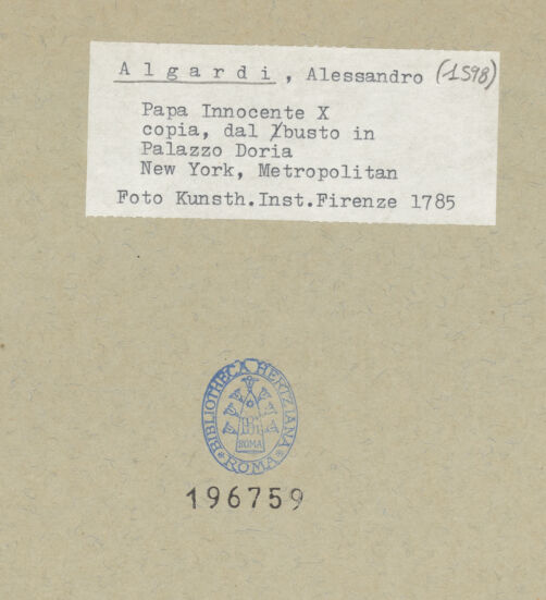 Rückseite von bh196759_recto