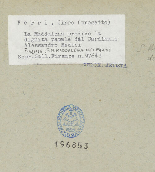 Rückseite von bh196853_recto