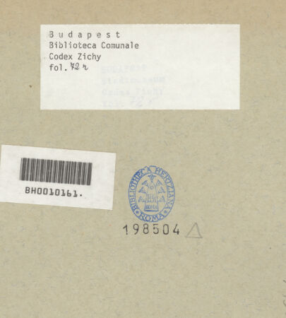 Rückseite von Biblioteca Comunale [https://www.deutsche-digitale-bibliothek.de/content/lizenzen/rv-ez/] Codex ZichyOrnament, Kapitelle, Säulenbasen, Kandelaber - , bh198504_recto. Foto.