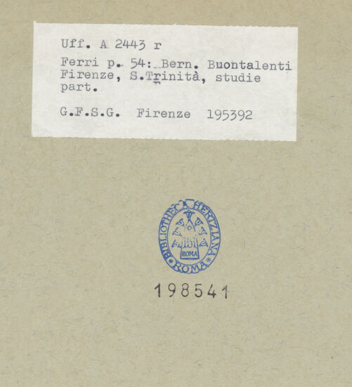 Rückseite von bh198541_recto