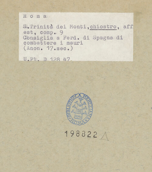 Rückseite von bh198822_recto