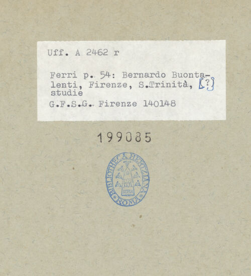 Rückseite von bh199085_recto