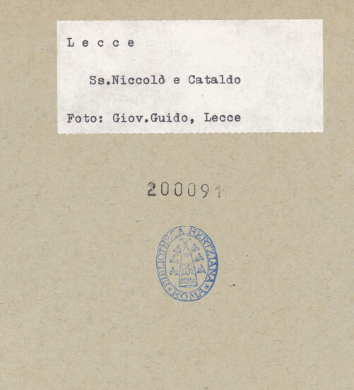 Rückseite von Guido, Giovanni, Lecce [https://www.deutsche-digitale-bibliothek.de/content/lizenzen/rv-ez/] Der heilige Nikolaus - Gesamtansicht, bh200091_recto. Foto: Guido, Giovanni.