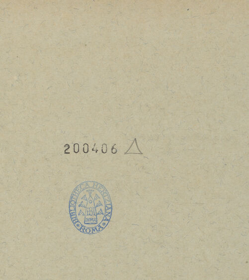 Rückseite von Bibliotheca Hertziana [https://www.deutsche-digitale-bibliothek.de/content/lizenzen/rv-fz/] Santa Maria in Monserrato - Grundriss, aus: Le chiese di Roma illustrate 103, Rom 1968,, bh200406_recto. Foto.