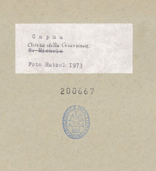 Rückseite von Hutzel, Max [https://www.deutsche-digitale-bibliothek.de/content/lizenzen/rv-ez/] Chiesa della Concezione - , bh200667_recto. Foto: Hutzel, Max.