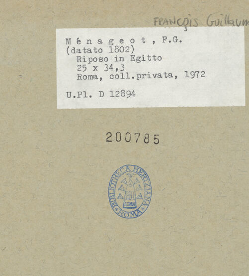 Rückseite von bh200785_recto