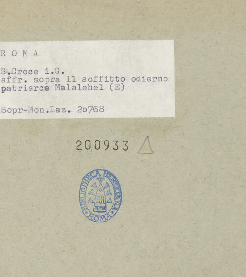 Rückseite von bh200933_recto