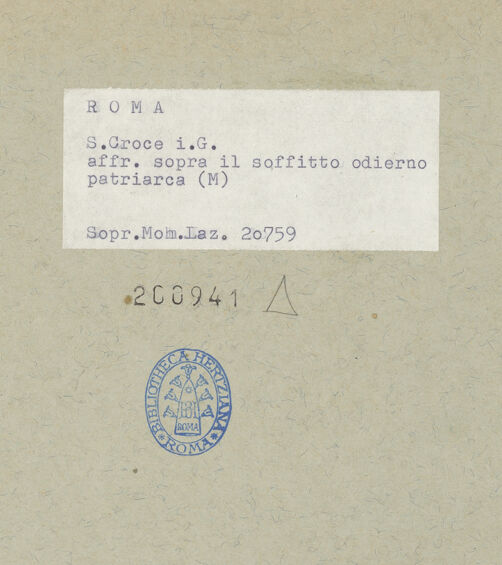 Rückseite von bh200941_recto