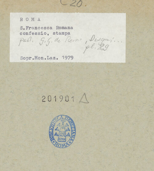 Rückseite von bh201901_recto