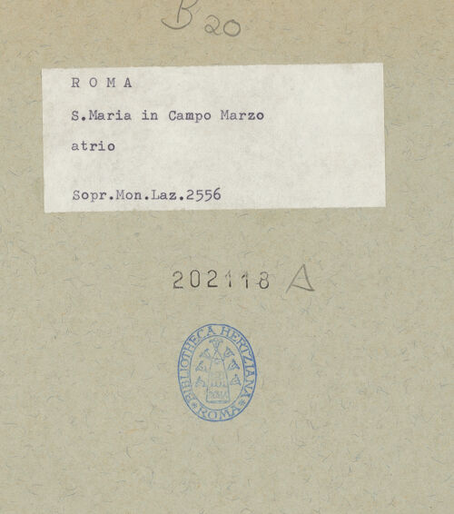 Rückseite von bh202118_recto