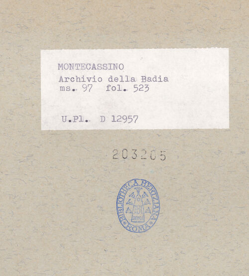 Rückseite von bh203205_recto