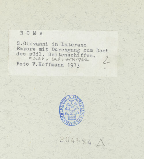 Rückseite von bh204594_recto