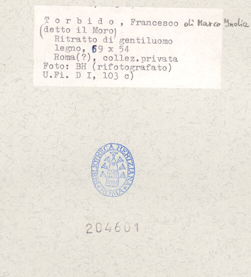 Rückseite von bh204601_recto