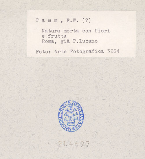 Rückseite von bh204697_recto