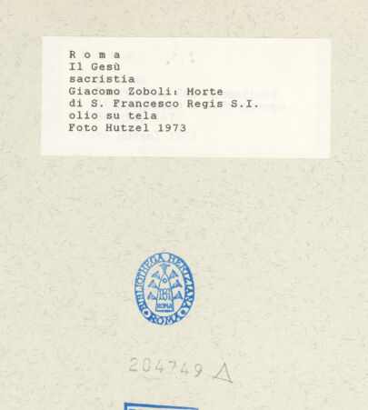 Rückseite von bh204749_recto